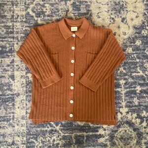 Jaggery London Nenna Shirt in Sandalwood (Size 1)